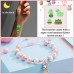 KINGSIN Easter Gifts for Girls Bunny Bracelets Crafts Easter Basket Stuffers Fillers for Girls Teens Teenagers Granddaughter Daughter Niece 3-5 4-8 8-12 10-12--K031-bunny and easter egg-b