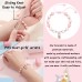 KINGSIN Easter Gifts for Girls Bunny Bracelets Crafts Easter Basket Stuffers Fillers for Girls Teens Teenagers Granddaughter Daughter Niece 3-5 4-8 8-12 10-12--K031-bunny and easter egg-b