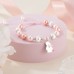 KINGSIN Easter Gifts for Girls Bunny Rabbit Charm Bracelets First Easter Basket Stuffer Ideas Gifts Presents for Girls Teens Teenagers Granddaughter Daughter Sister Niece Friends Cousin 3-5 8-12 10-12-K031-pink white bunny