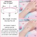 KINGSIN Easter Bunny Bracelets Easter Gifts Basket Stuffers Fillers for Girls Boys Adults Women Men Teens Mom Family Teenagers Presents Crafts Granddaughter Daughter Sister Niece Friends Cousin-K032-bunny pink blue 