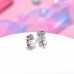 KINGSIN Silver Unicorn Earrings for Little Girls Hypoallergenic Stud Unicorn Jewelry Gifts for Girl Women Daughter Sister Party Birthday