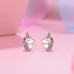 KINGSIN Silver Unicorn Earrings for Little Girls Hypoallergenic Stud Unicorn Jewelry Gifts for Girl Women Daughter Sister Party Birthday